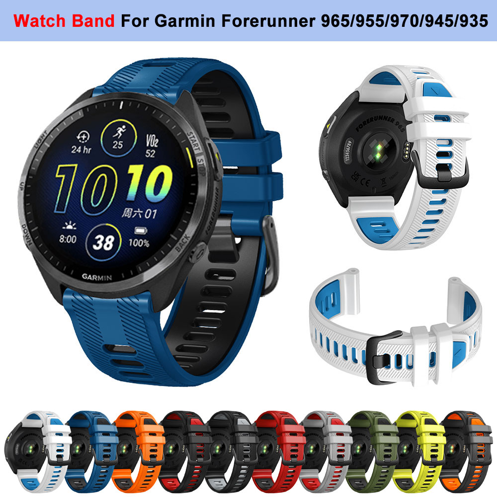 Silicone Watch Band 22Mm - Correa de Silicona Deportiva para Reloj