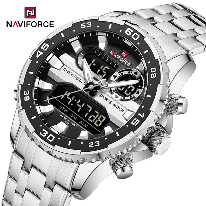 Citizen Watch Tsuyosa - NAVIFORCE-reloj analógico de cuarzo para hombre,