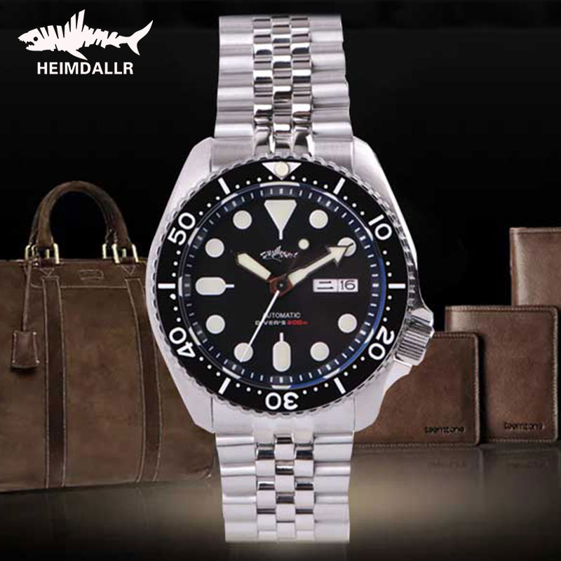 Seiko Watch 5 Sports - HEIMDALLR Sharkey SKX007 reloj de buceo