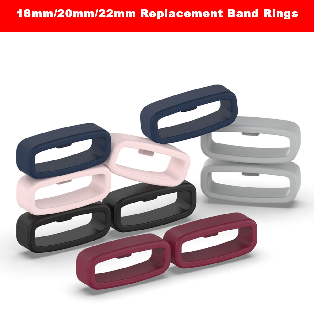 Silicone Watch Band 22Mm - Anillo de goma para correa de
