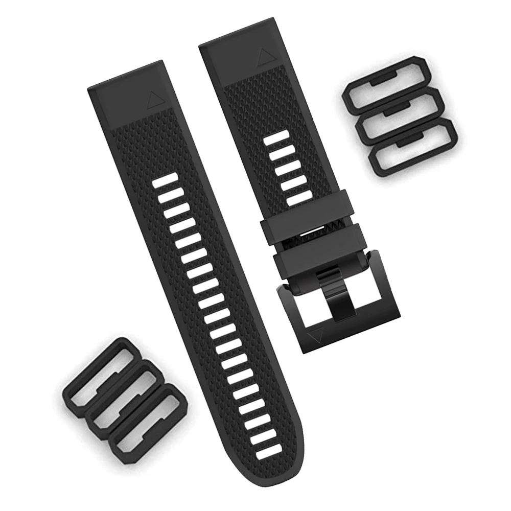 Silicone Watch Band 22Mm - Para Garmin Forerunner 945/935/955/965 Fenix 5/6/7
