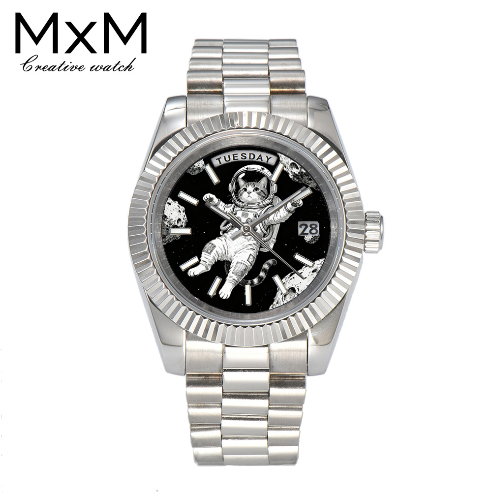 Stainless Bracelet Diver - Reloj creativo para hombre 40mm/36mm Miyota