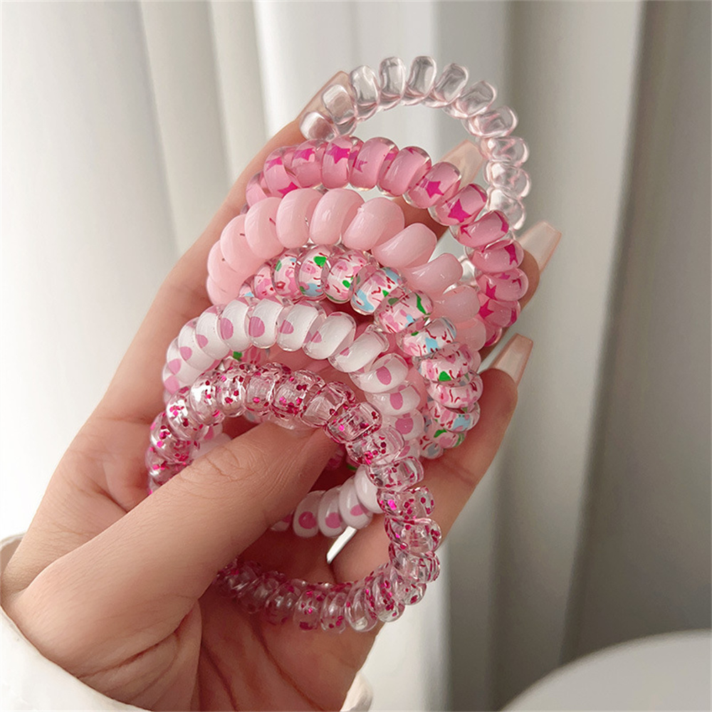 Silicone Band Women - 6 Piezas de Lazos para el