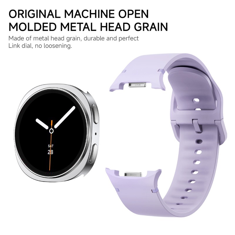 Silicone Watch Band 22Mm - Correa de silicona de 20/22 mm