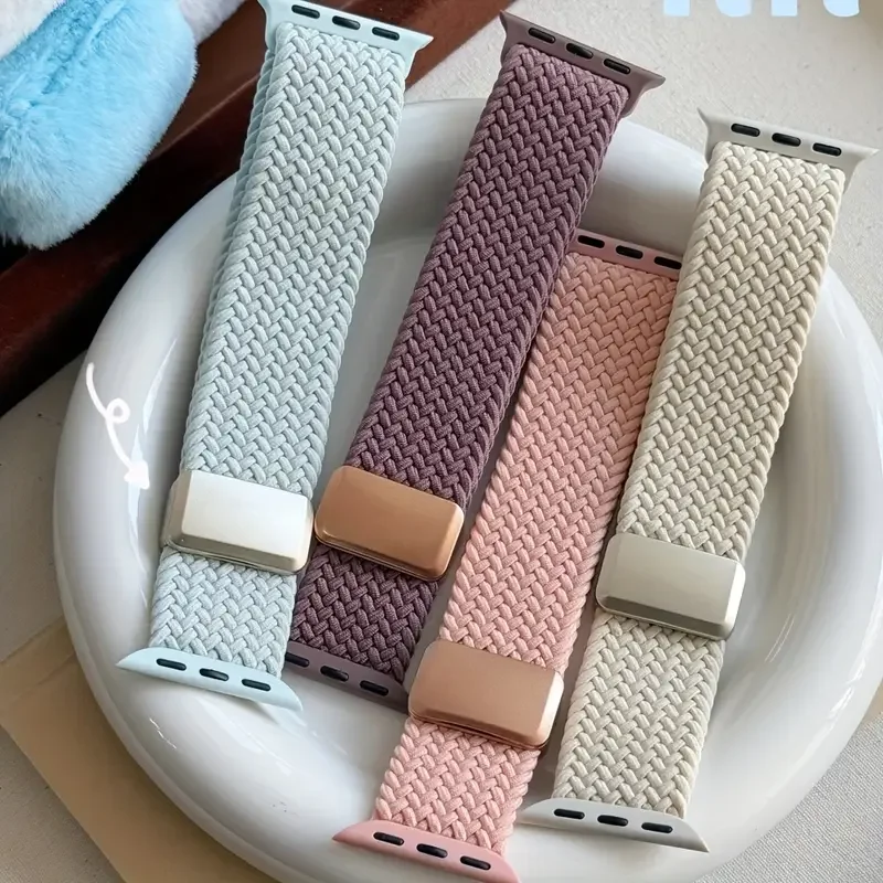Milanese Loop Magnetic - Correa trenzada de nailon para Apple