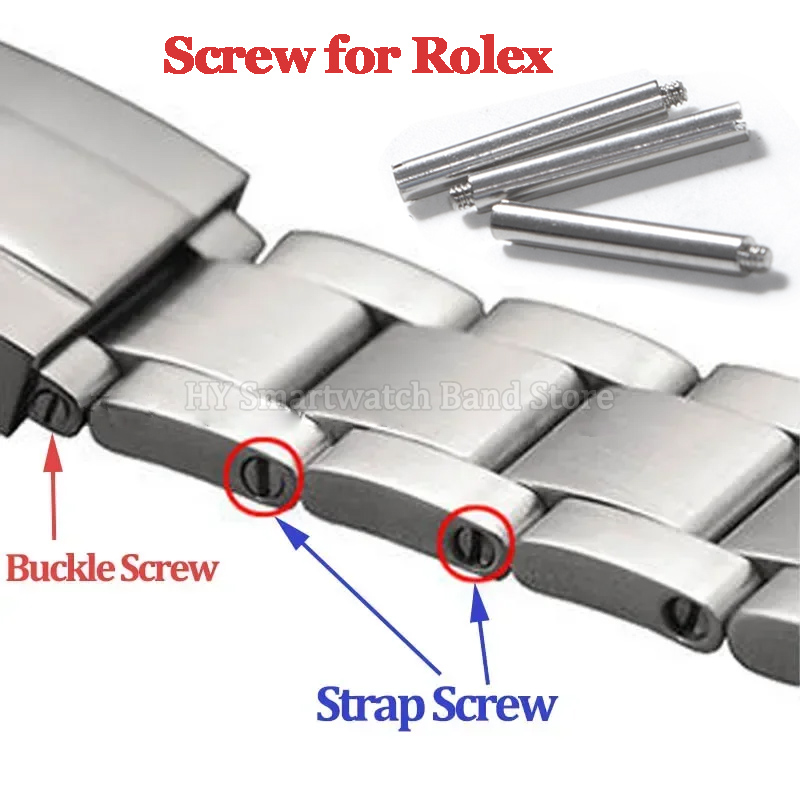 Rolex Watch Daytona - Tornillo de Acero Inoxidable para Correa
