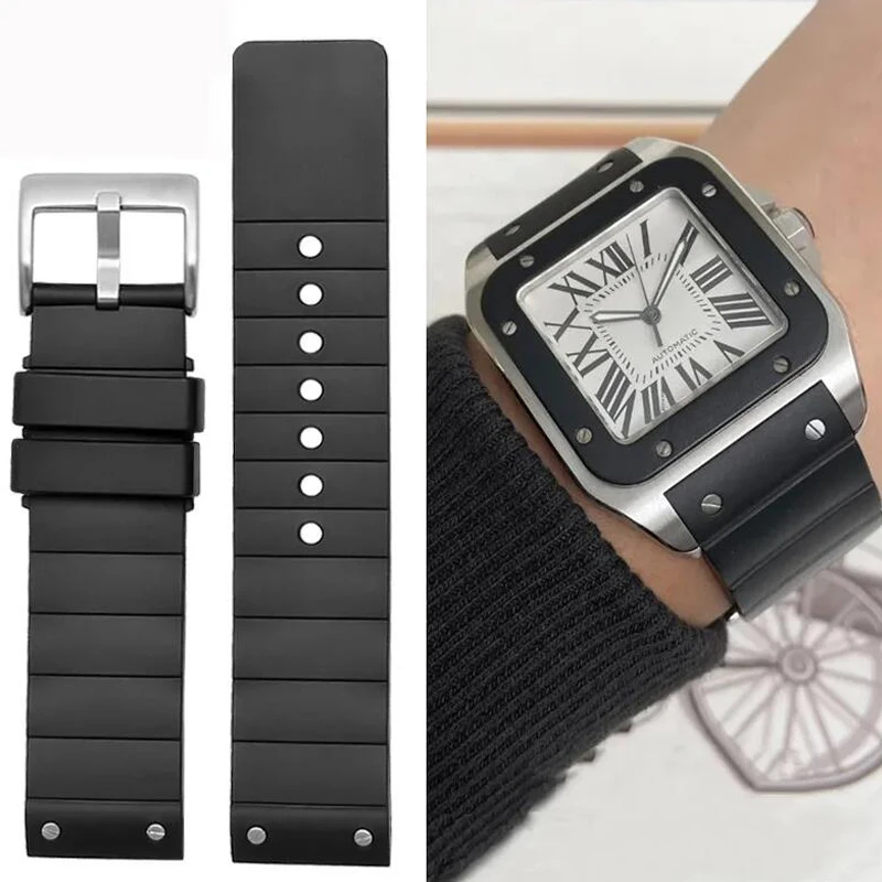Cartier Watch Santos - Correa de reloj de alta calidad