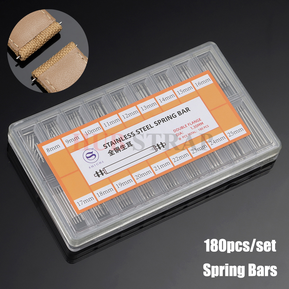 Spring Bar Tool Set - Juego de 180 Piezas de Barras