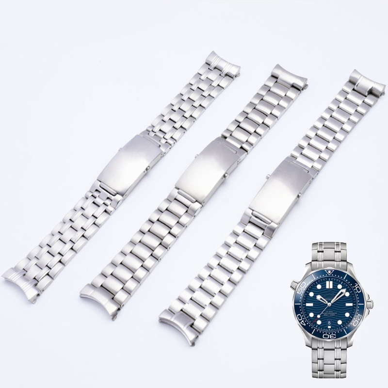 Omega Watch Speedmaster - Correas de reloj de acero inoxidable
