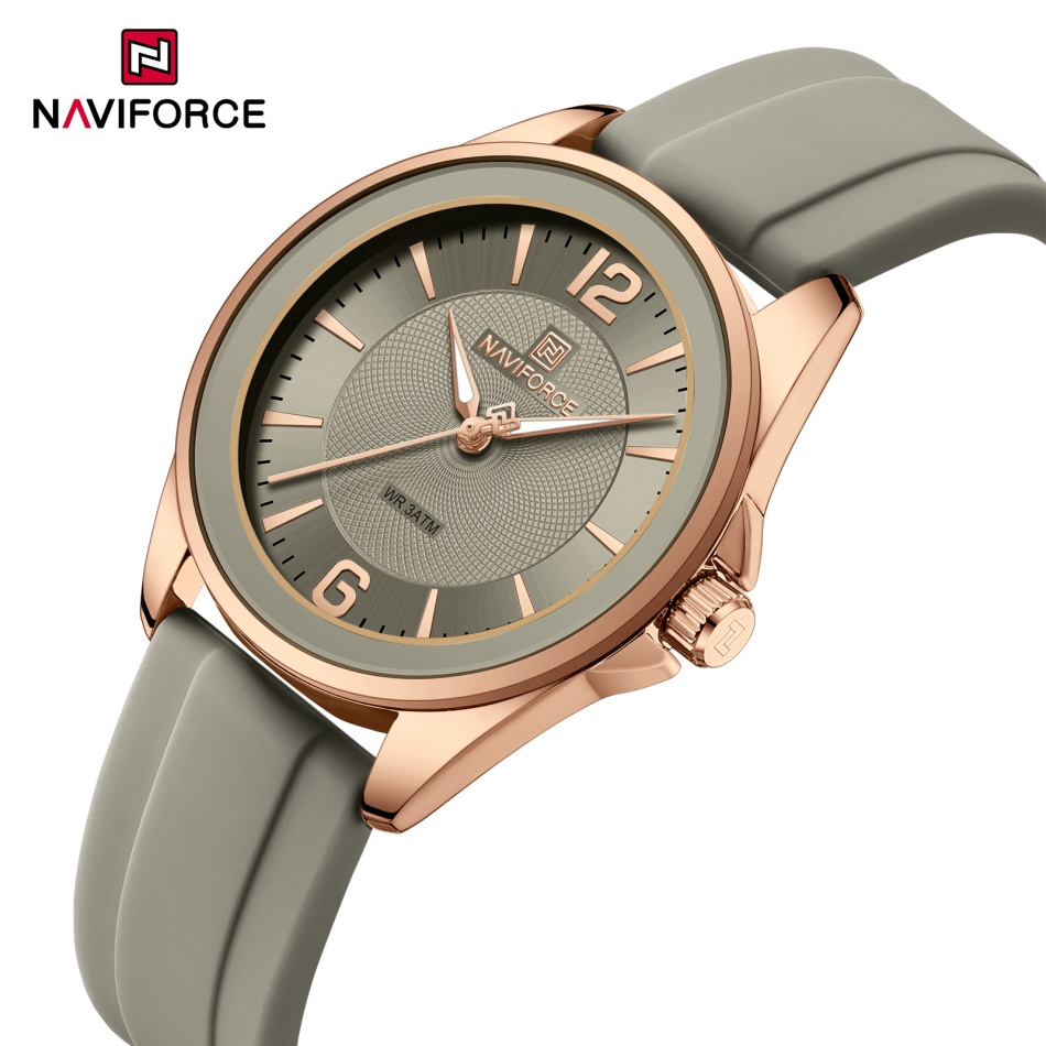 Silicone Band Women - Nuevo Estilo NAVIFORCE Relojes de Mujer