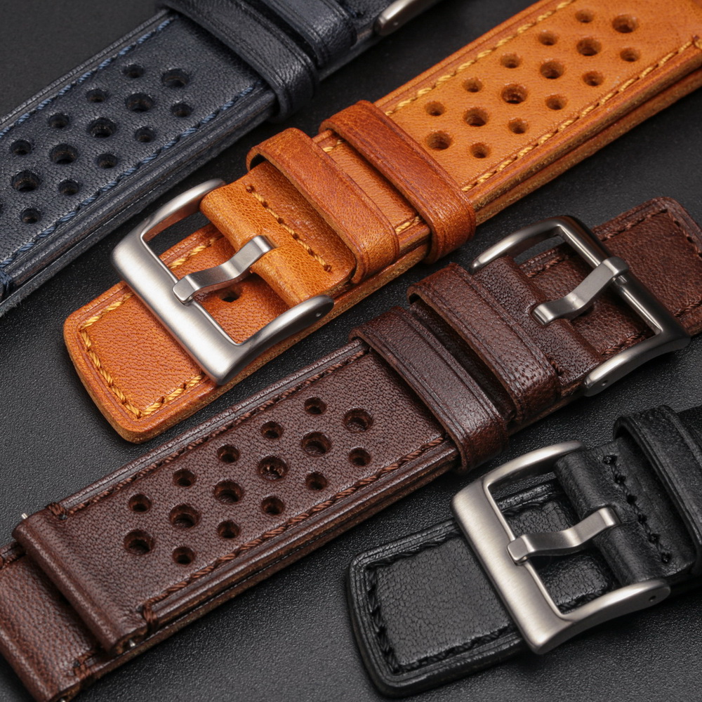 Leather Strap Quick Release - Hemsut Correa de reloj de piel