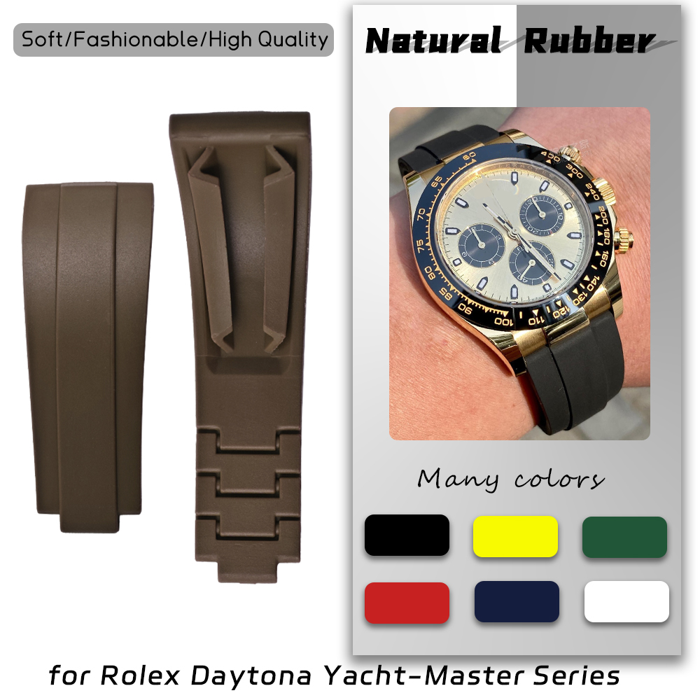 Rolex Watch Submariner - Correa de reloj de goma Natural