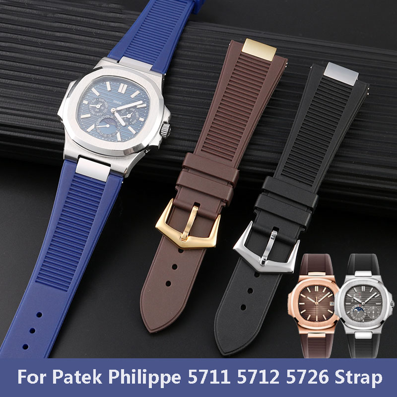Patek Philippe Watch Nautilus - Correa de silicona para reloj PP