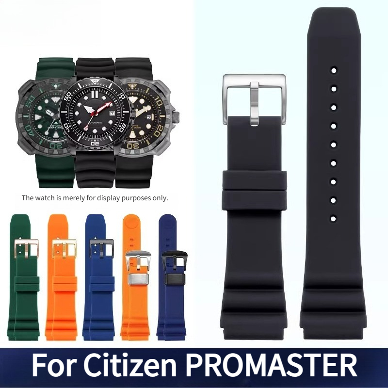 Citizen Watch Promaster - Correa de reloj de silicona con