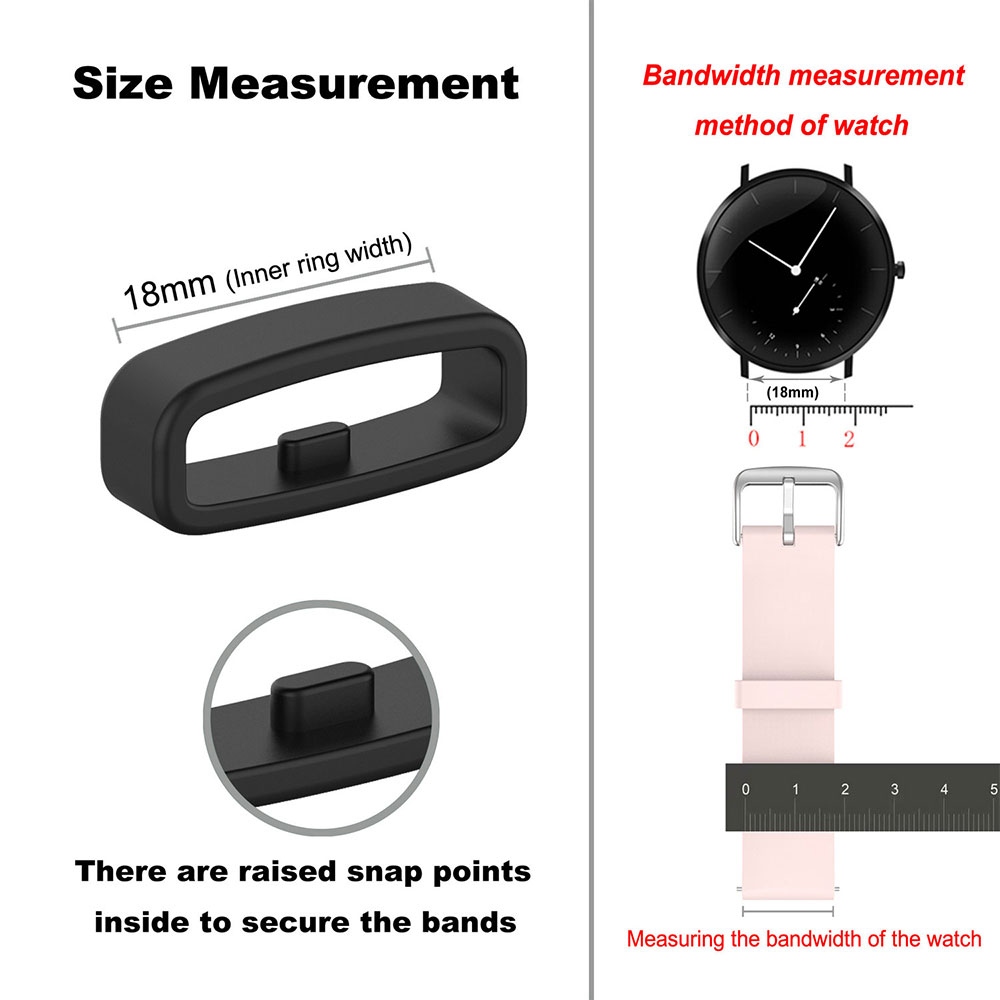 Anillo de goma para correa de  - Silicone Watch Band 22Mm reseña y precio