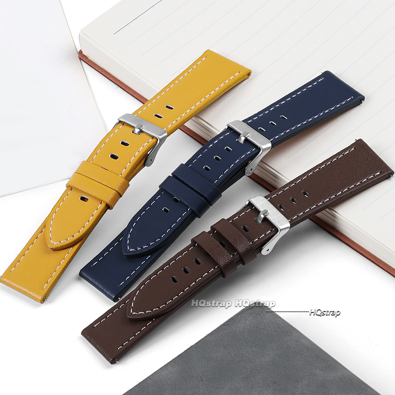 Correas de reloj de piel de be - Leather Strap Quick Release reseña y precio