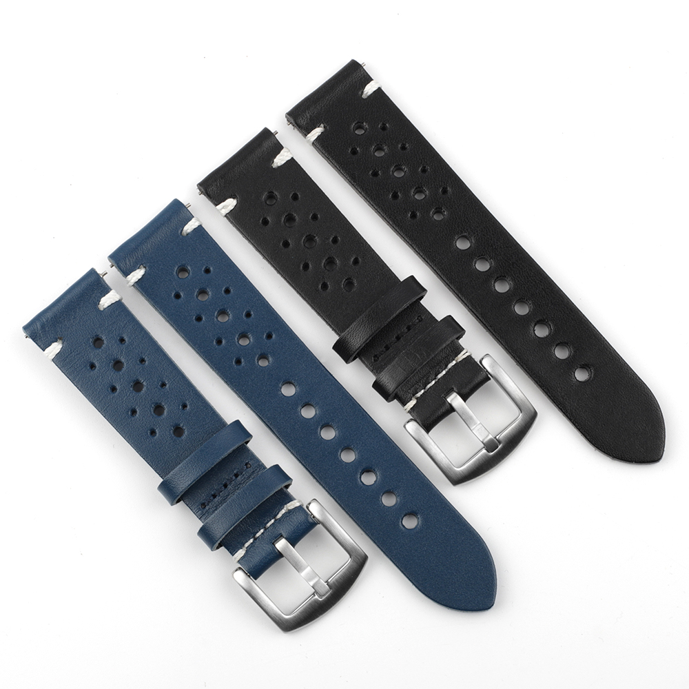 Correa de reloj de cuero genui - Tropic Strap Vintage reseña y precio