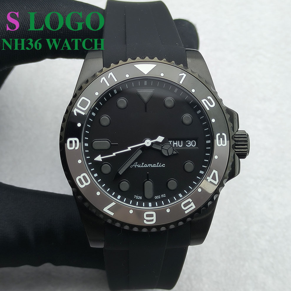 Reloj NH36 de 40MM, reloj mecá - Stainless Bracelet Diver reseña y precio