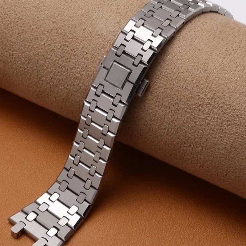 Correa de reloj de acero inoxi - Audemars Piguet Watch Royal Oak reseña y precio