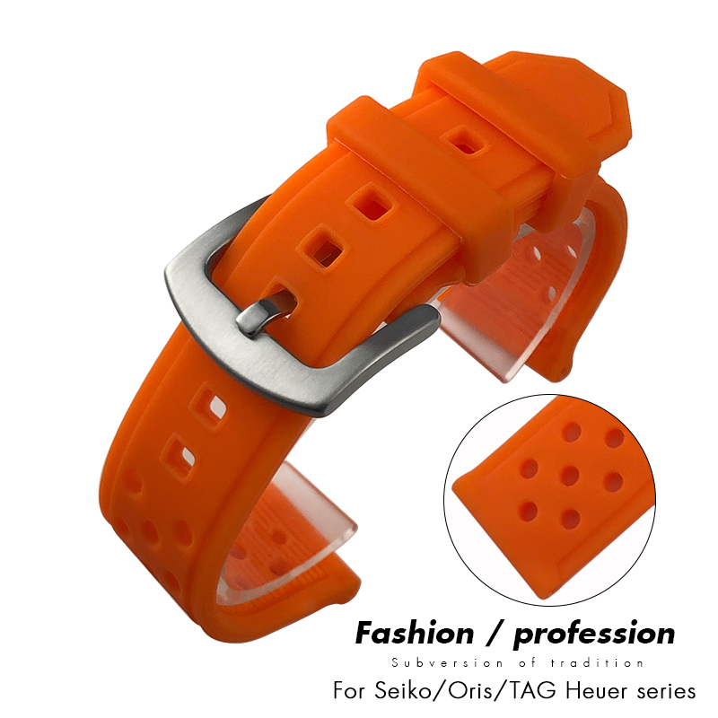 Correa de Reloj de Silicona Su - Seiko Watch 5 Sports reseña y precio