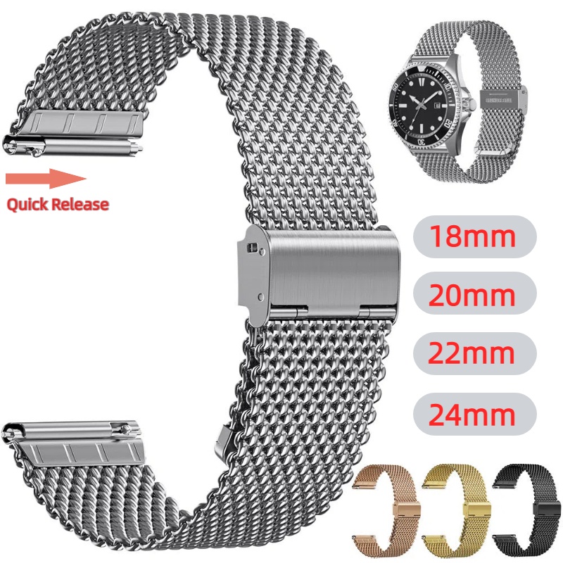 Correas de Repuesto Universale - Mesh Strap Metal reseña y precio