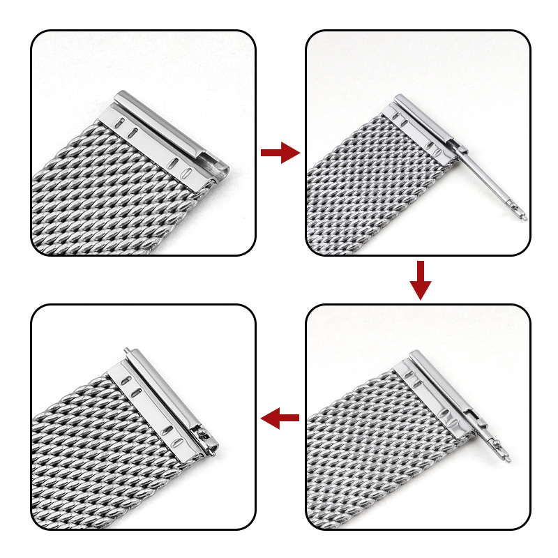 Correas de Repuesto Universale - Mesh Strap Metal reseña y precio