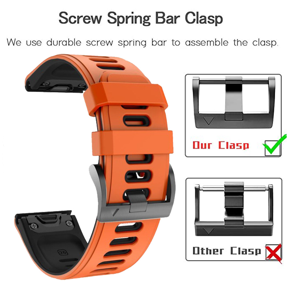 Correas de repuesto para reloj - Silicone Watch Band 22Mm reseña y precio