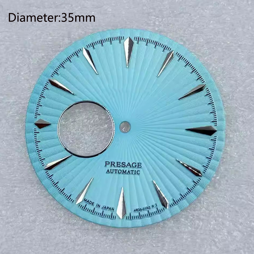 Esfera con logotipo NH38 de 35 - Seiko Watch Presage reseña y precio