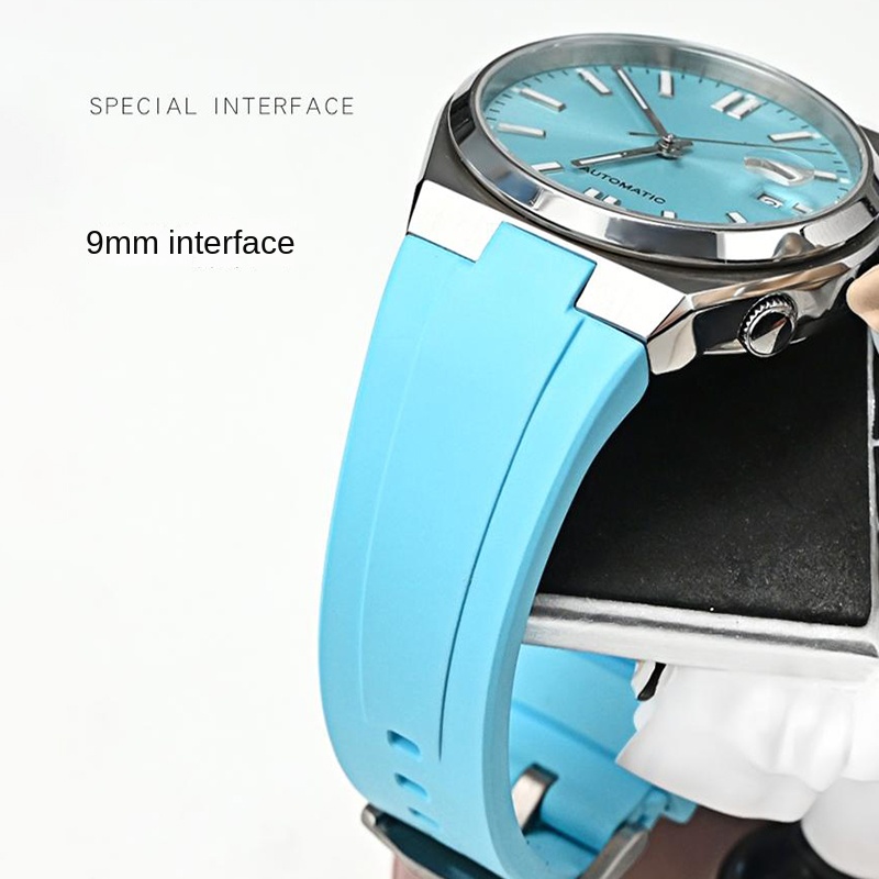 Correa de caucho fluorado FKM  - Citizen Watch Tsuyosa reseña y precio