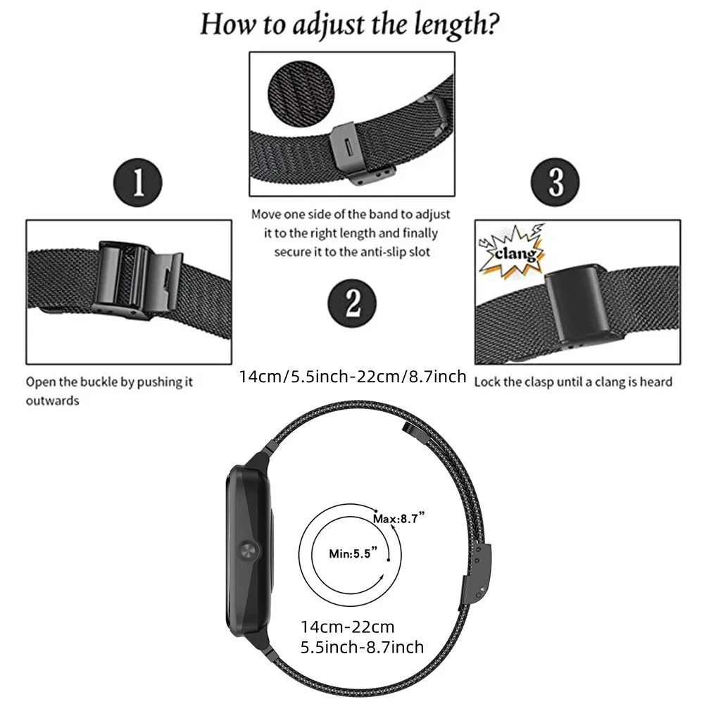 Bandas de metal para Honor Wat - Mesh Strap Metal reseña y precio