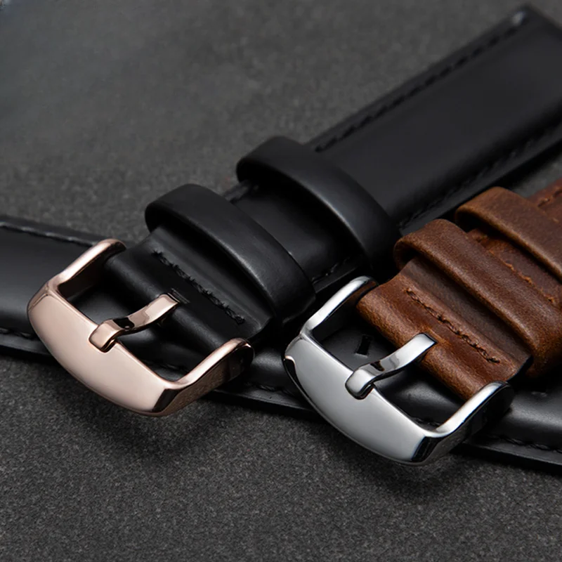 Correas de reloj con patrón de - Leather Strap Quick Release reseña y precio