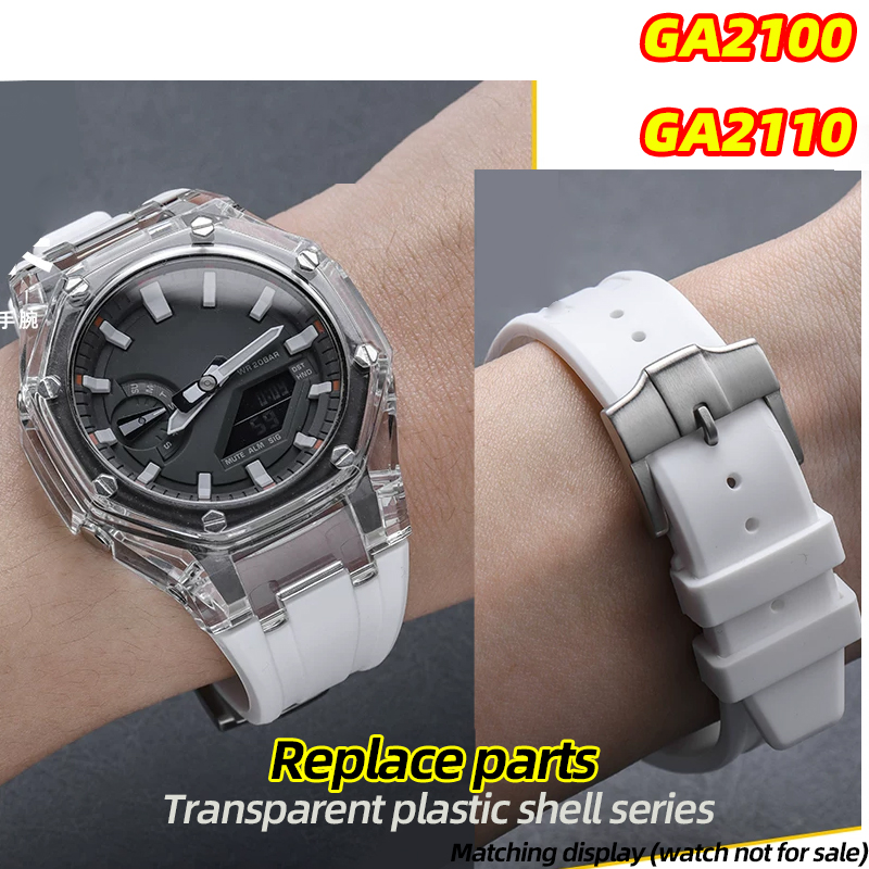 Bisel de goma modificado GA-21 - Casio Watch G-Shock Ga-2100 reseña y precio