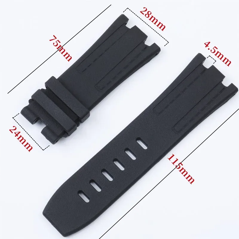Correa de reloj de silicona re - Audemars Piguet Watch Royal Oak reseña y precio