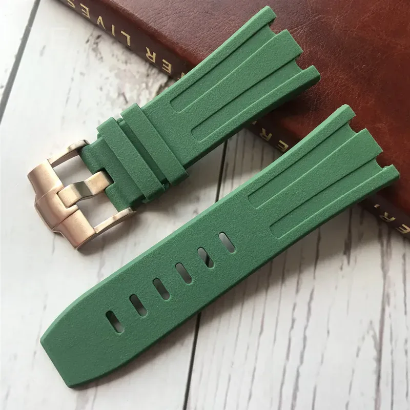Correa de reloj de silicona re - Audemars Piguet Watch Royal Oak reseña y precio