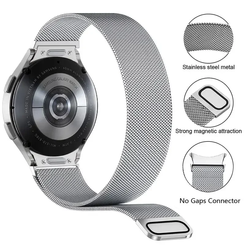 Correa milanesa sin huecos de  - Milanese Loop Magnetic reseña y precio