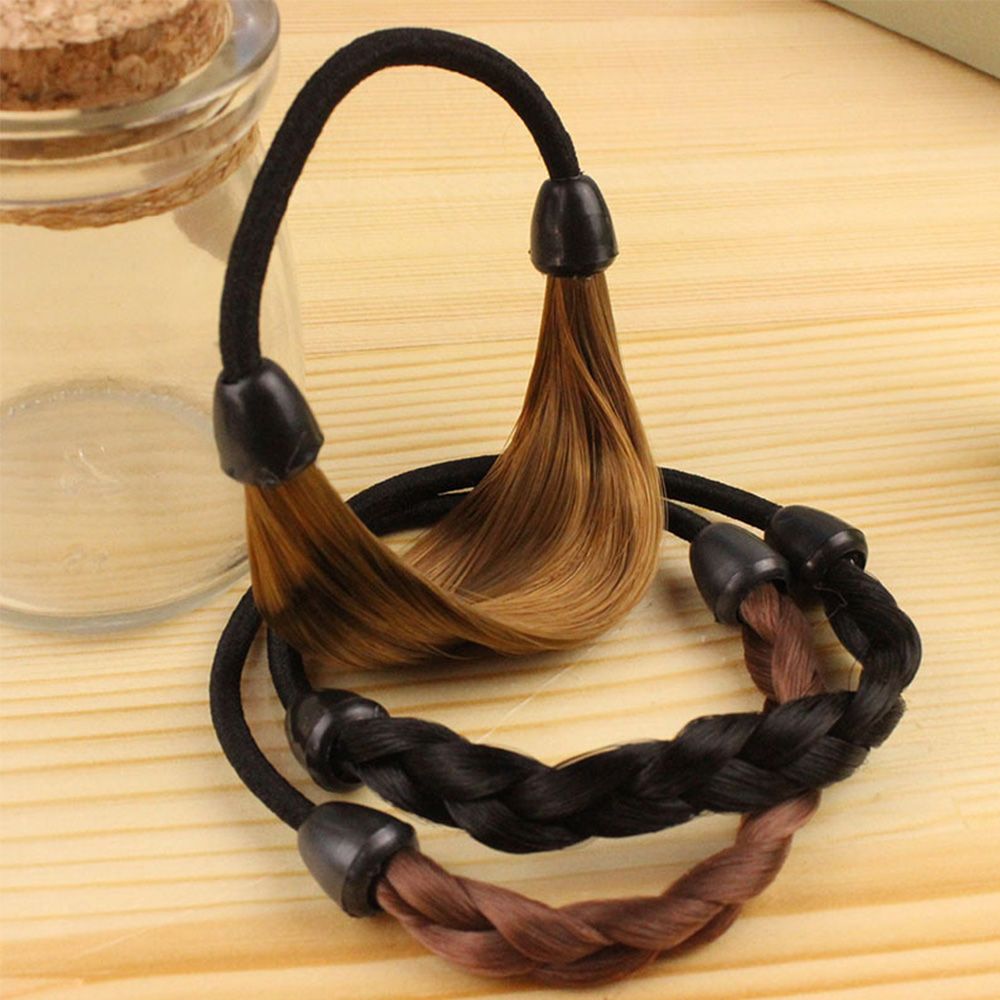 Peluca trenzada sintética para - Silicone Band Women reseña y precio