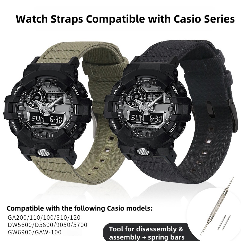 Correa de nailon para reloj Ca - Casio Watch G-Shock Dw-5600 reseña y precio