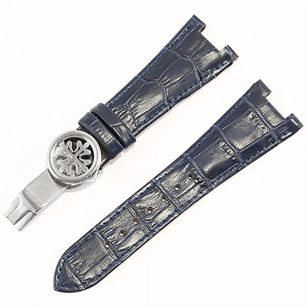 Correa de reloj de cuero compa - Patek Philippe Watch Nautilus reseña y precio