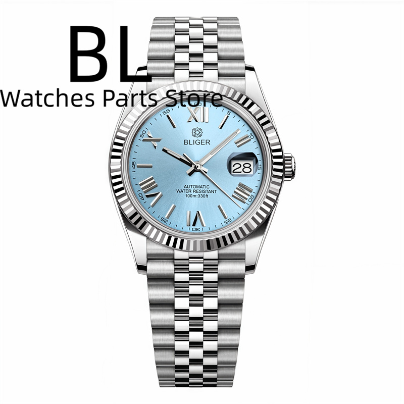 BLIGER 36mm39mm relojes mecáni - Rolex Watch Datejust reseña y precio