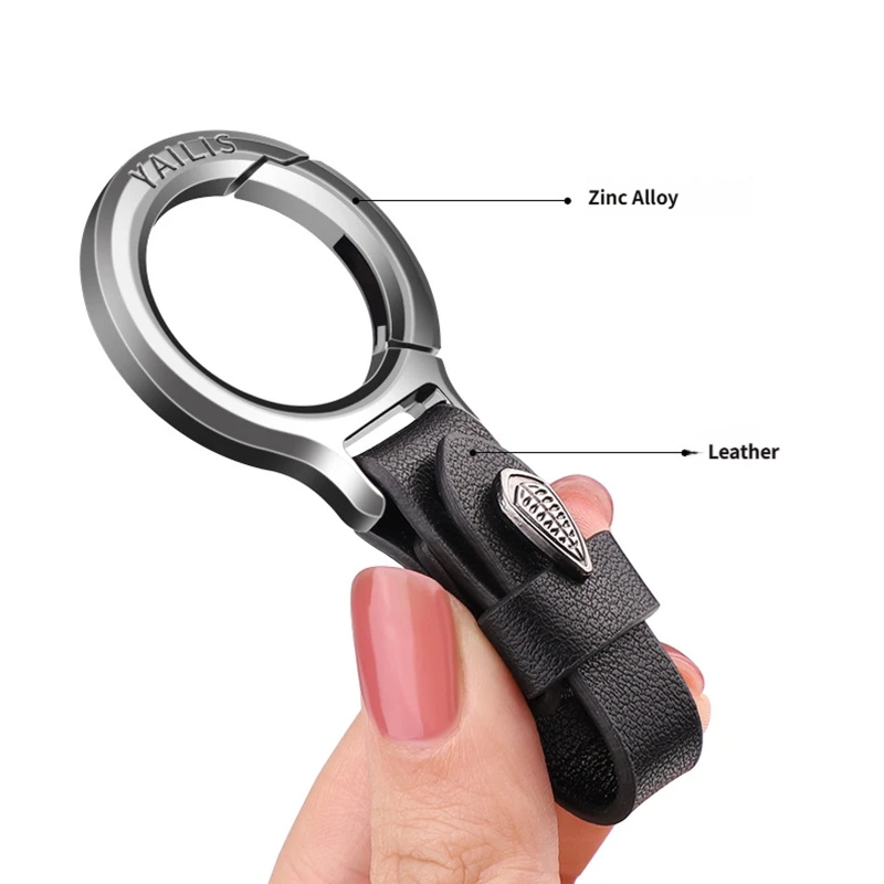 LLavero aleación QM08, práctic - Leather Strap Quick Release reseña y precio
