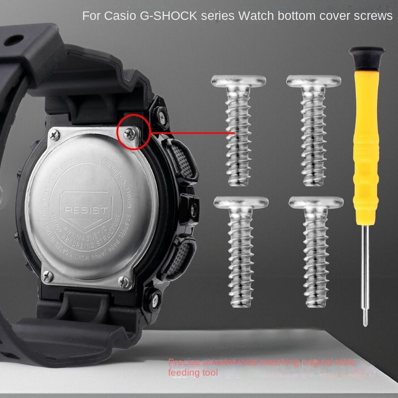 Tornillo de cubierta inferior  - Casio Watch G-Shock Dw-5600 reseña y precio