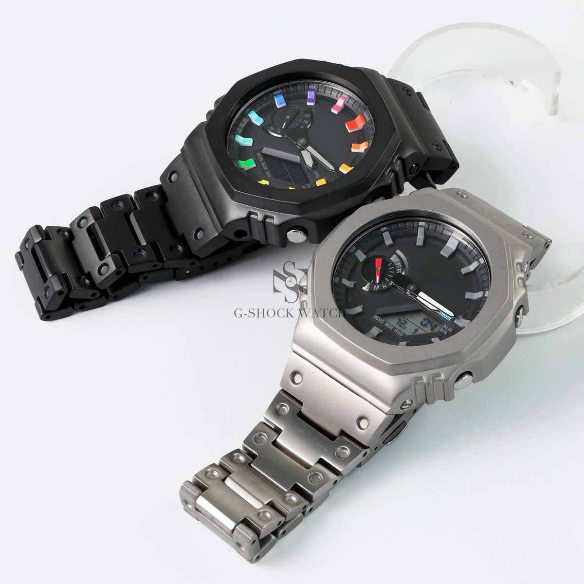 Caja de aleación de titanio +  - Casio Watch G-Shock Ga-2100 reseña y precio