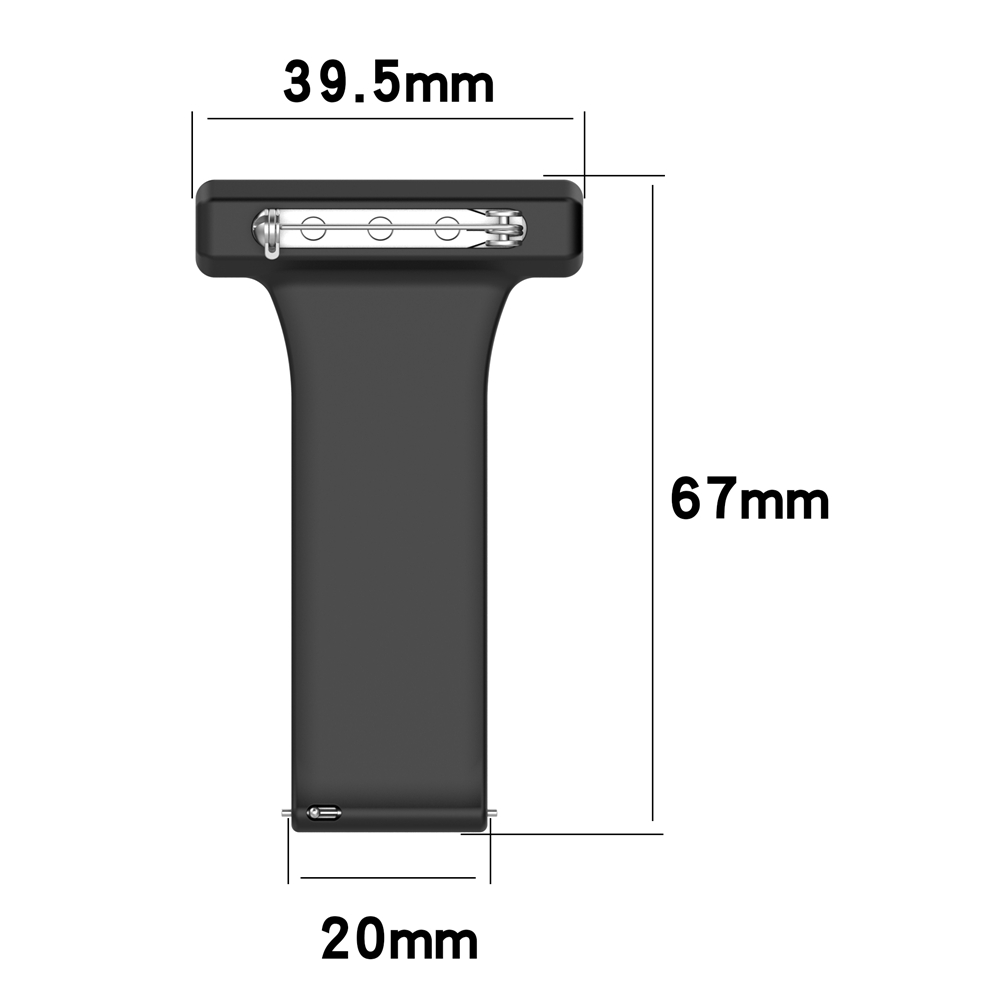 Correa de reloj con broche de  - Silicone Watch Band 22Mm reseña y precio