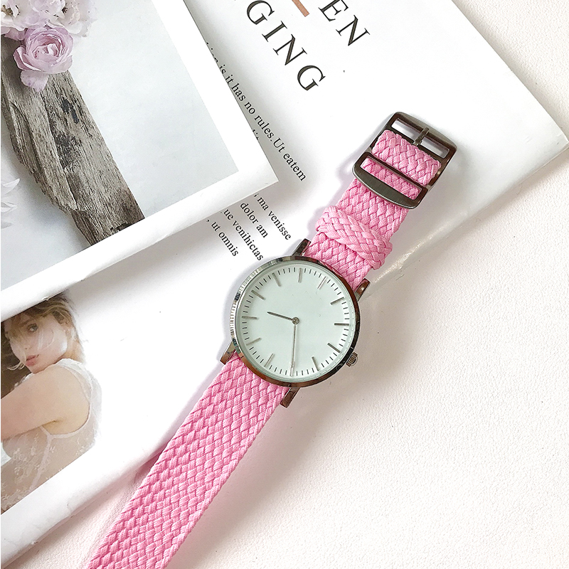 Correa de nailon para reloj, c - Perlon Strap Woven reseña y precio