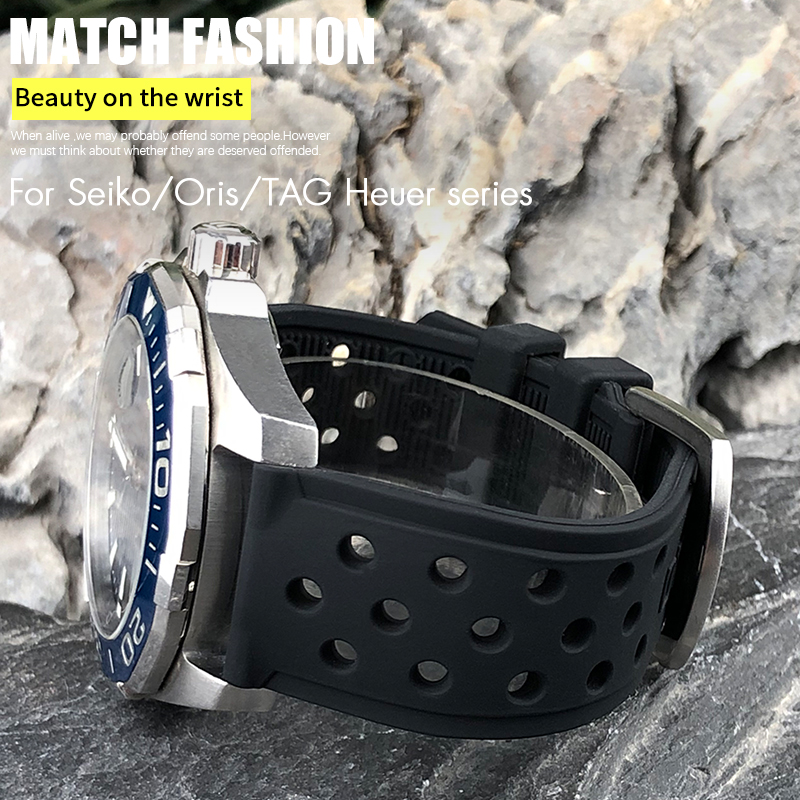 Correa de Silicona de 22mm 21m - Seiko Watch 5 Sports reseña y precio