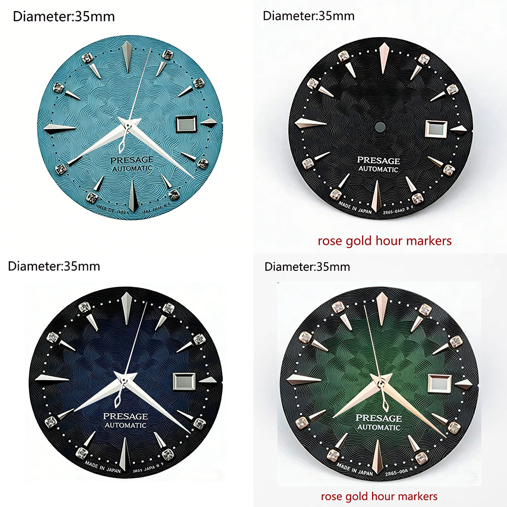Esfera de 35 mm con logotipo S - Seiko Watch Presage reseña y precio