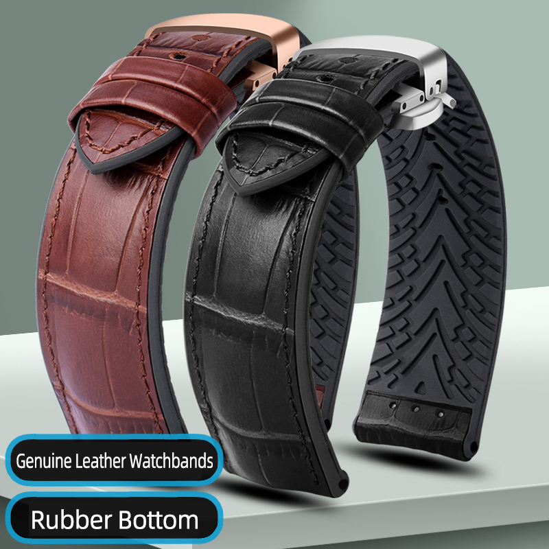 Correas de reloj de cuero genu - Omega Watch Speedmaster reseña y precio