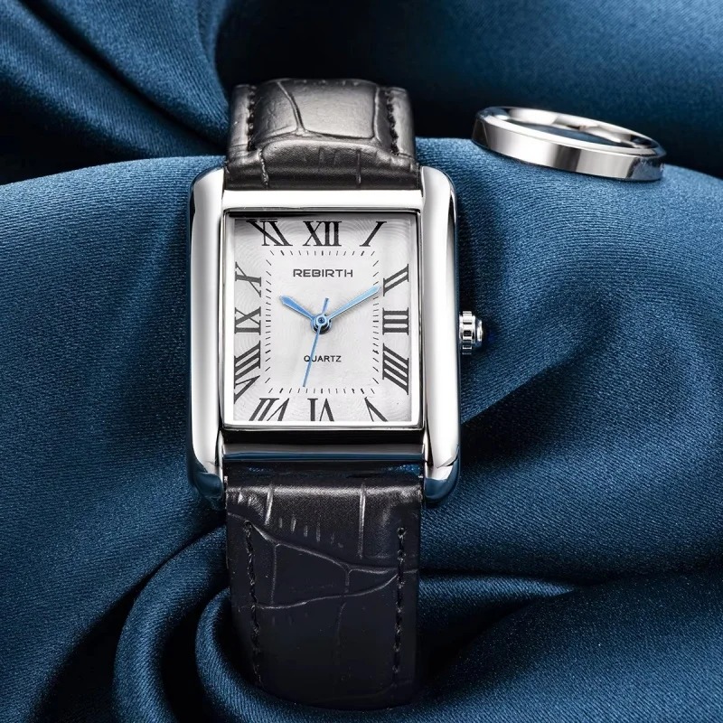 Rebirth 002 elegante Mini dise - Cartier Watch Santos reseña y precio