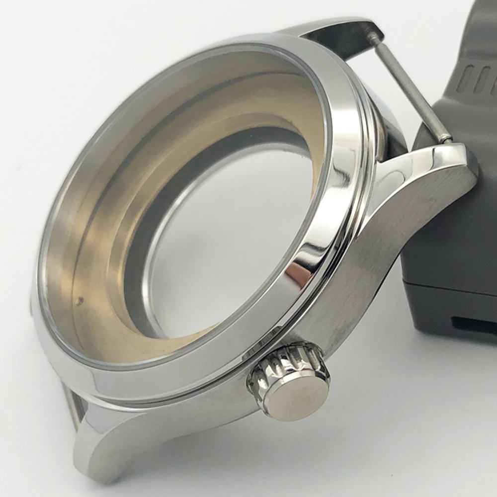 Caja de 42 mm con cristal de z - Seiko Watch 5 Sports reseña y precio