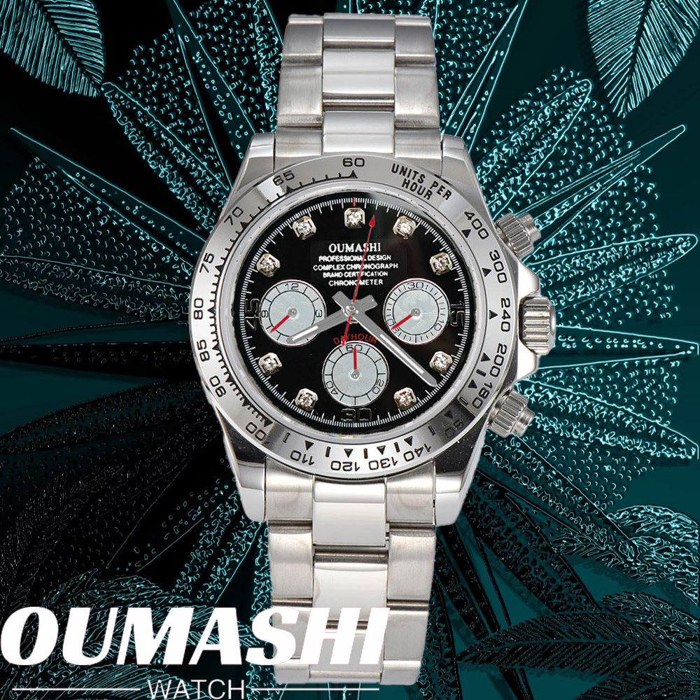 Reloj de lujo VK63 de 39mm, cr - Stainless Bracelet Diver reseña y precio